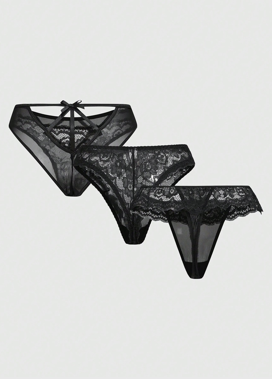 Трусики (3 шт.) SHEIN (366258393)