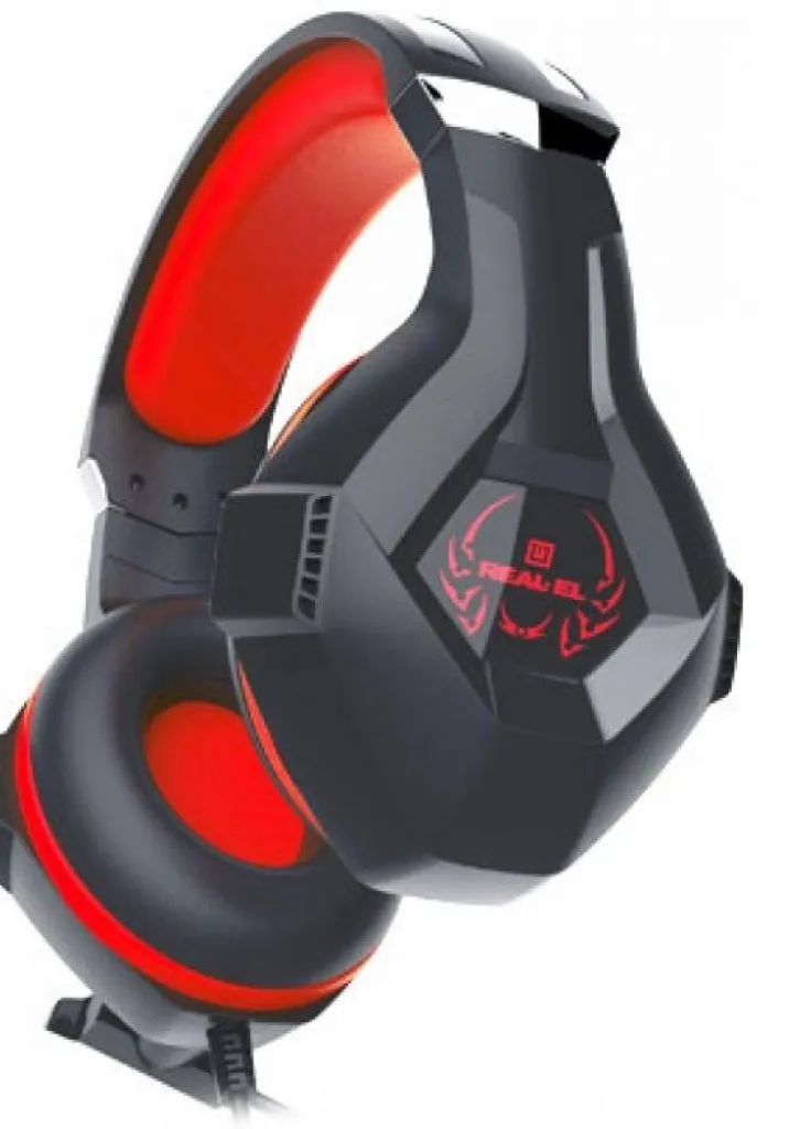 Наушники Real-El GDX-7575 Black-Red (253546197)