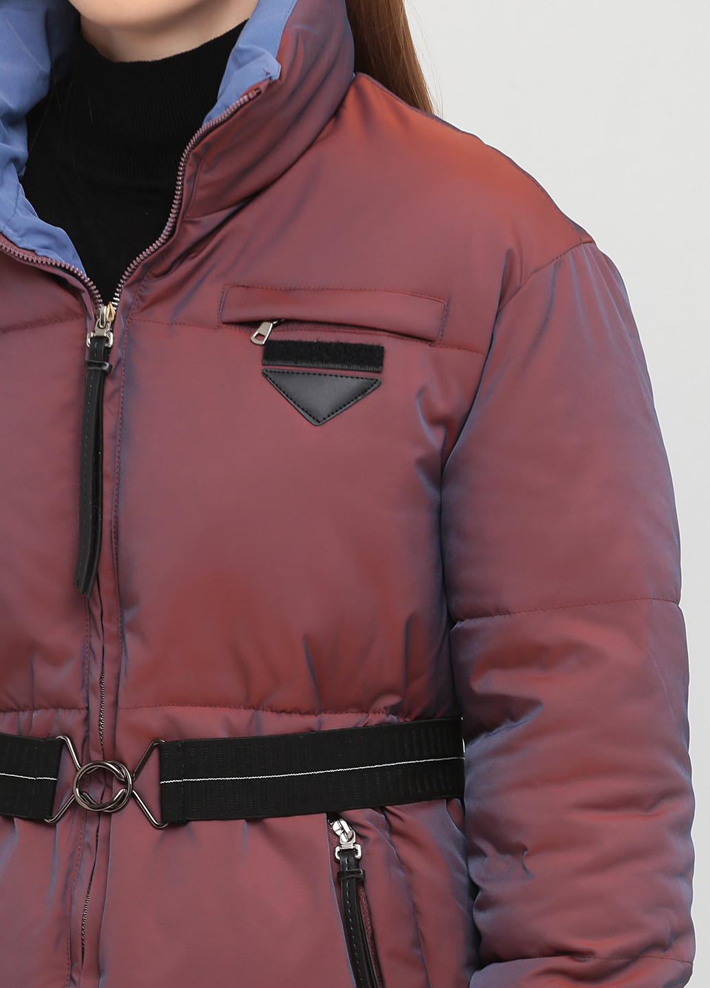 Бордова зимня куртка Annagella