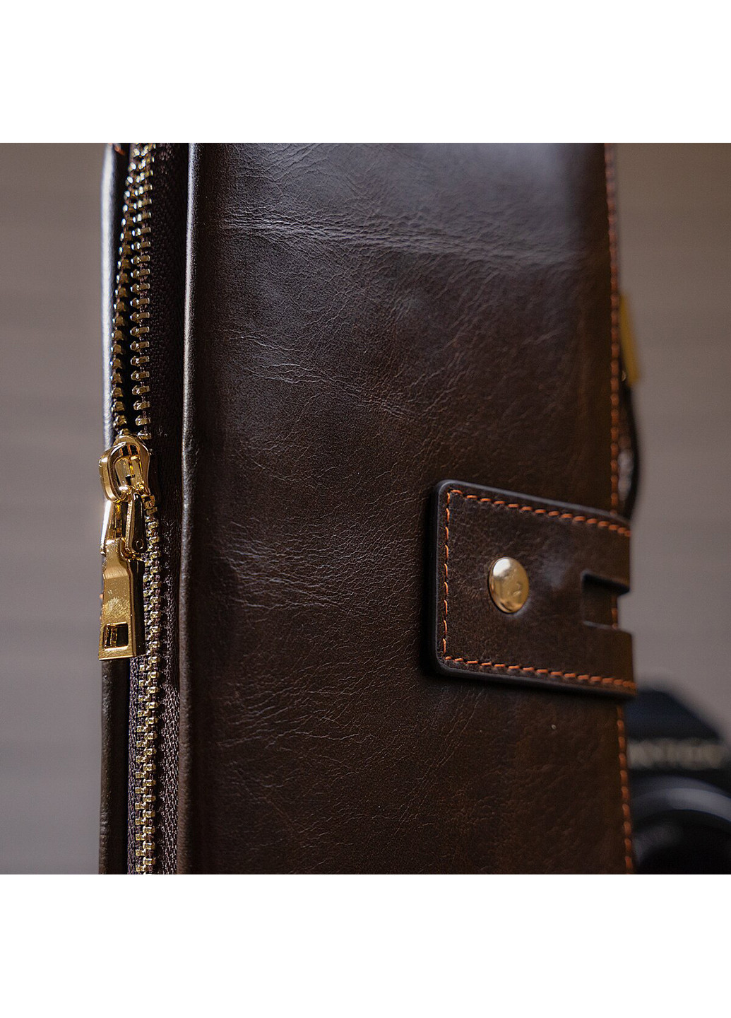 Мужской кожаный клатч 19,5х10х3,5 см Vintage (229459497)
