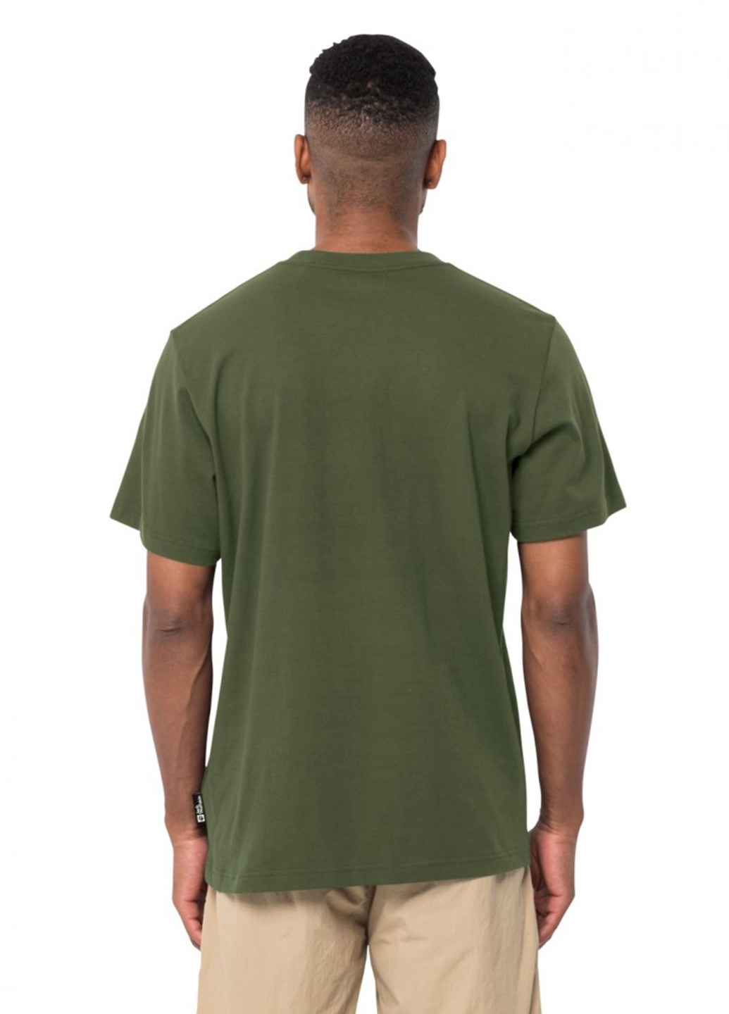 Зеленая футболка Jack Wolfskin