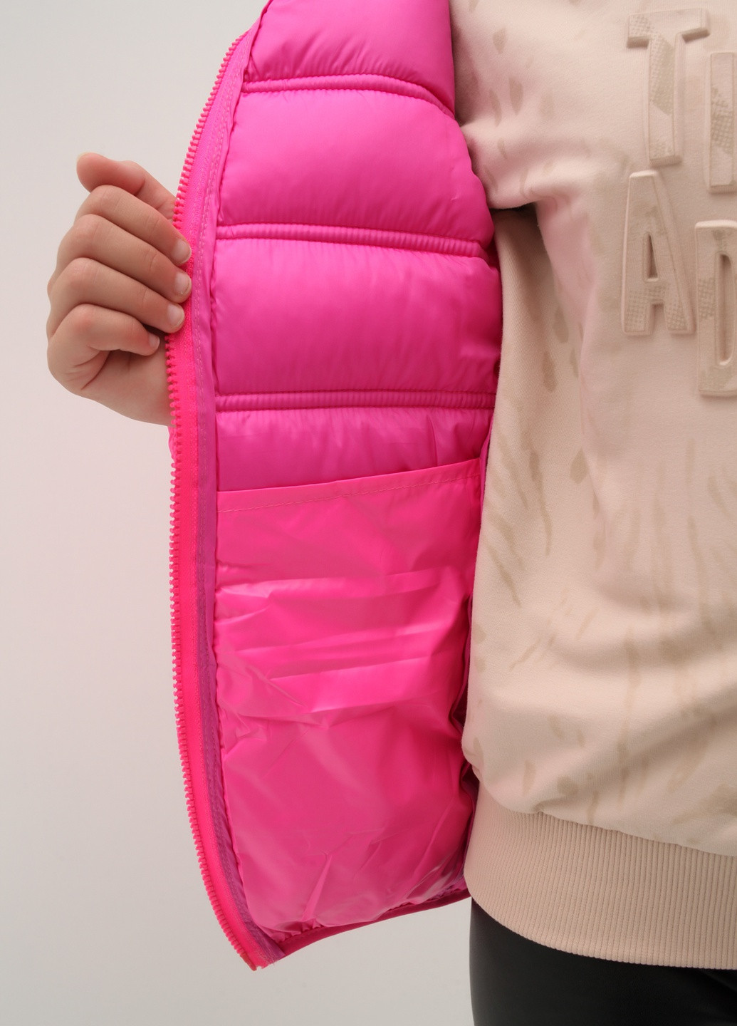 Рожева демісезонна куртка Lizi