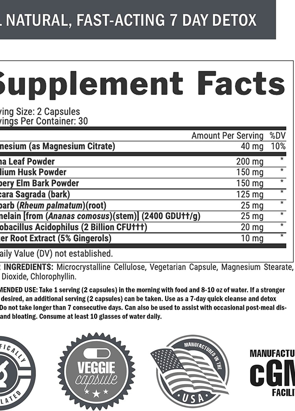 Детокс комплекс Lipo-6 Black Cleanse & Detox 60 Caps Nutrex (254371976)