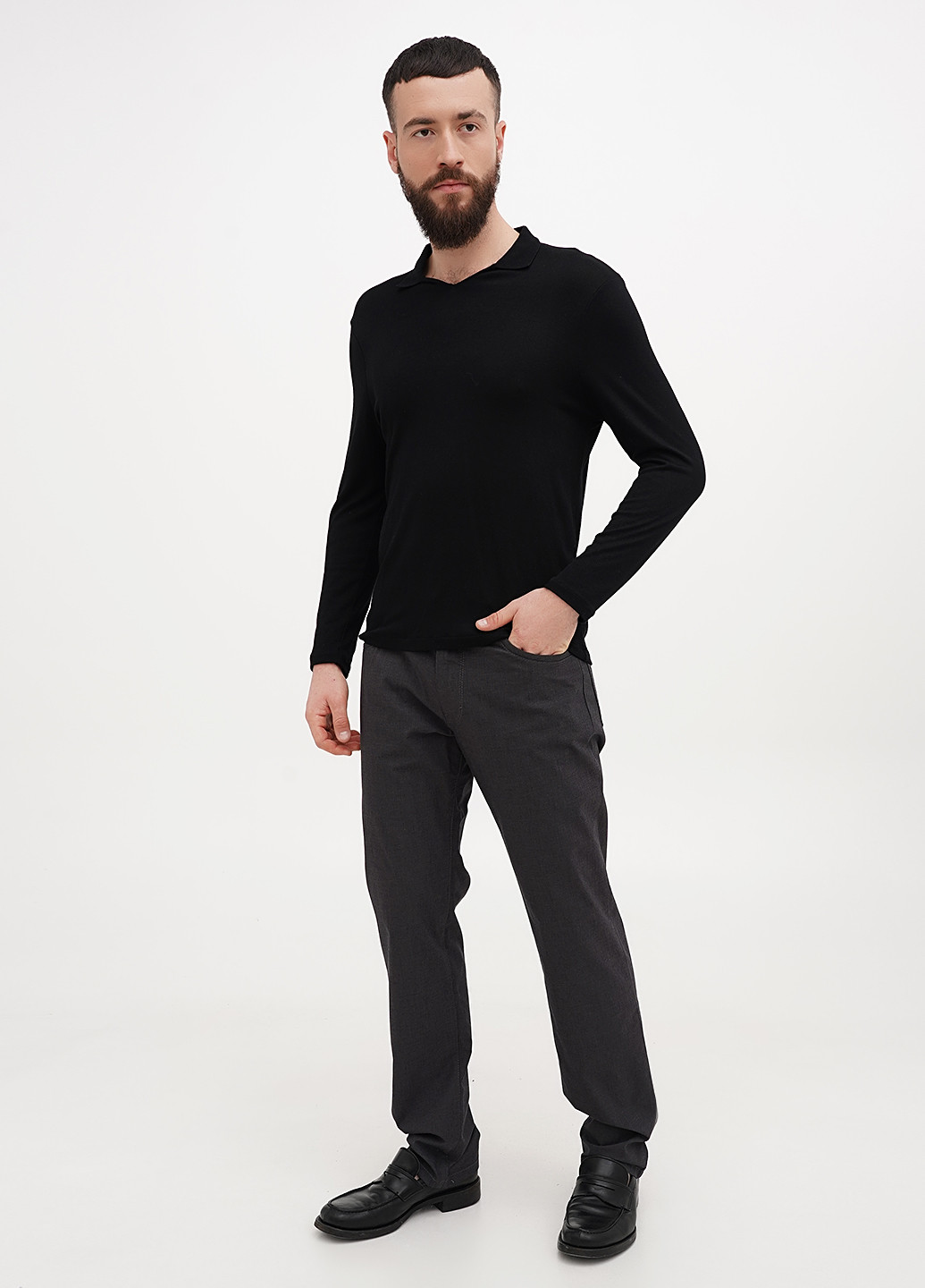 Темно-коричневые демисезонные джинсы Lagrand