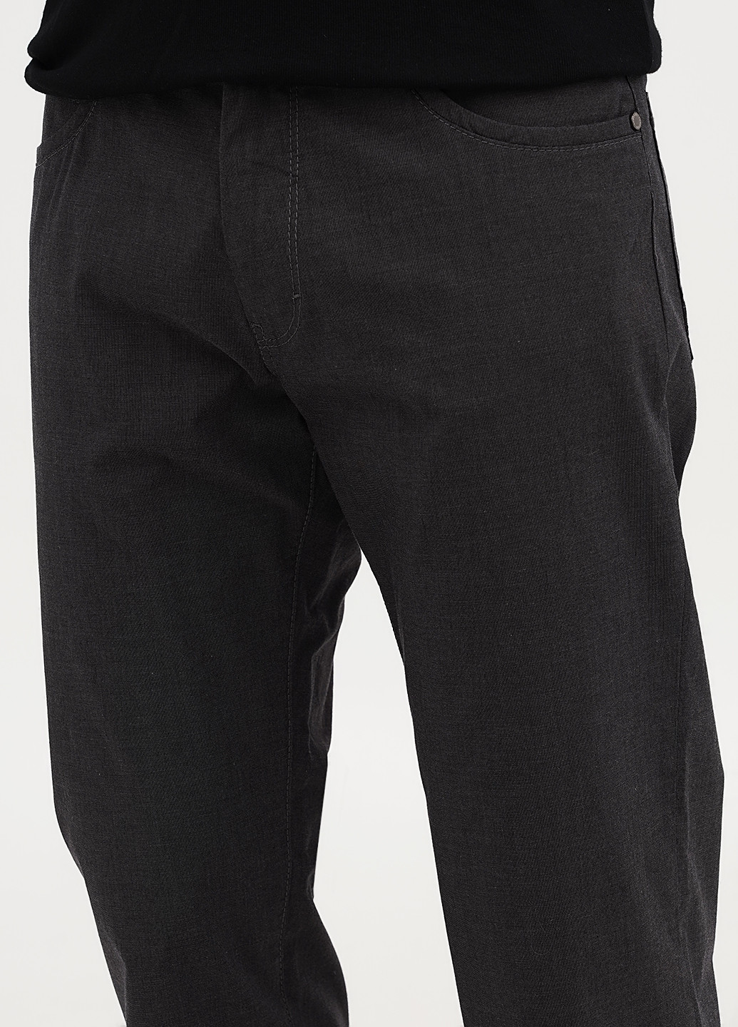 Темно-коричневые демисезонные джинсы Lagrand