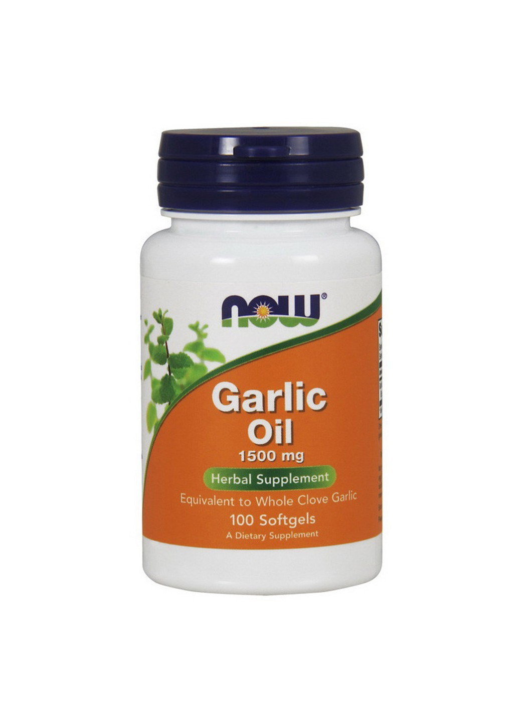 Екстракт часнику NOW Garlic Oil 1500 mg (100 капс) нау фудс Now Foods (255410413)