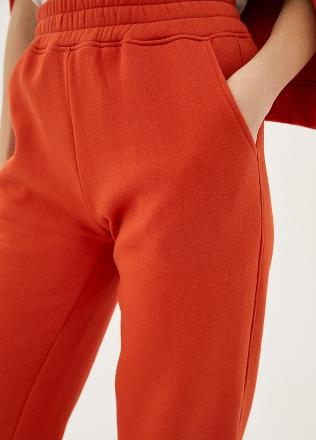 Оранжевые спортивные демисезонные брюки Forly