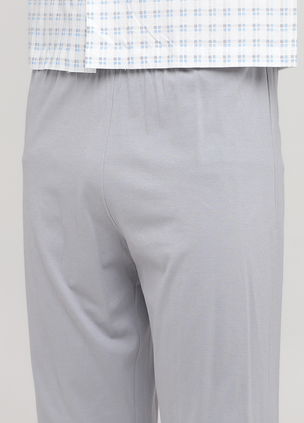 Светло-серый демисезонный комплект (рубашка, брюки) Calida