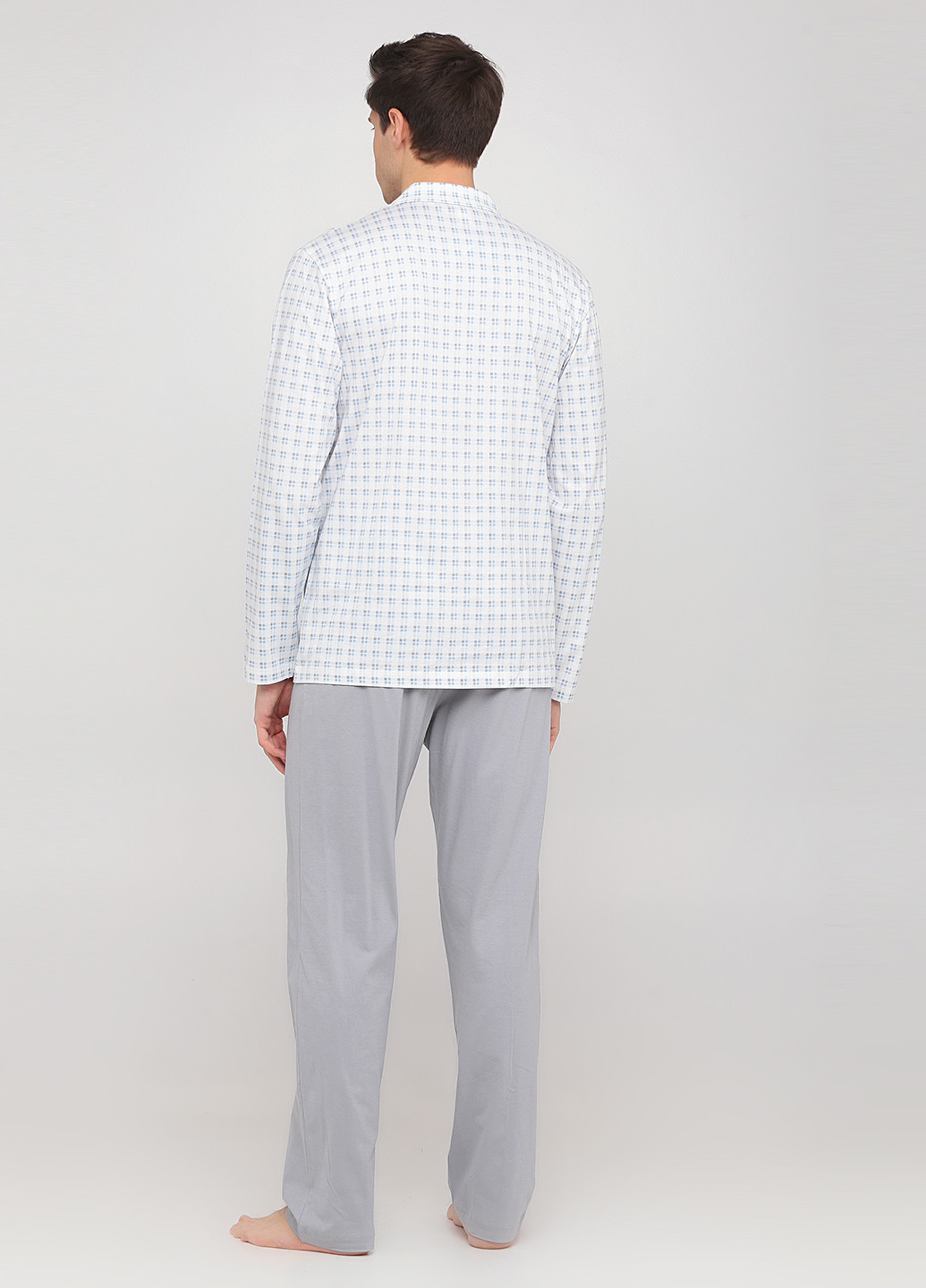 Світло-сірий демісезонний комплект (сорочка, штани) Calida