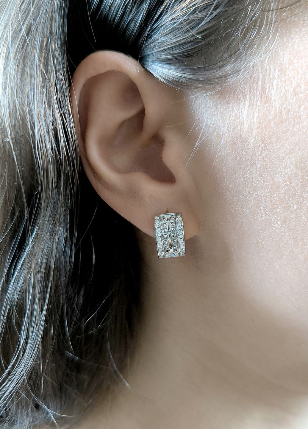 Сережки Silver Flame (301048155)