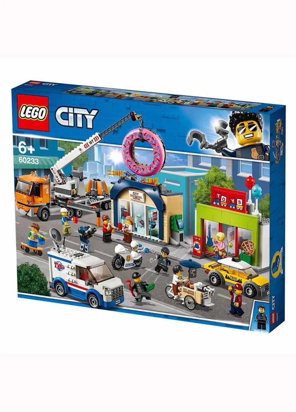 Конструктор Lego City Открытие магазина по продаже пончиков 790 деталей (207383234)