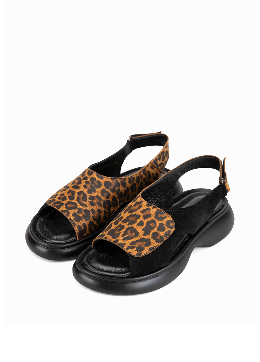 Черные босоножки Alromaro на липучке