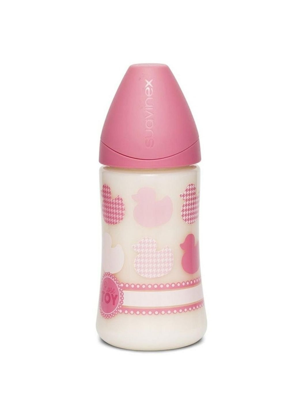 Бутылочка для кормления Истории малышей 270 мл, розовая Suavinex (252246877)