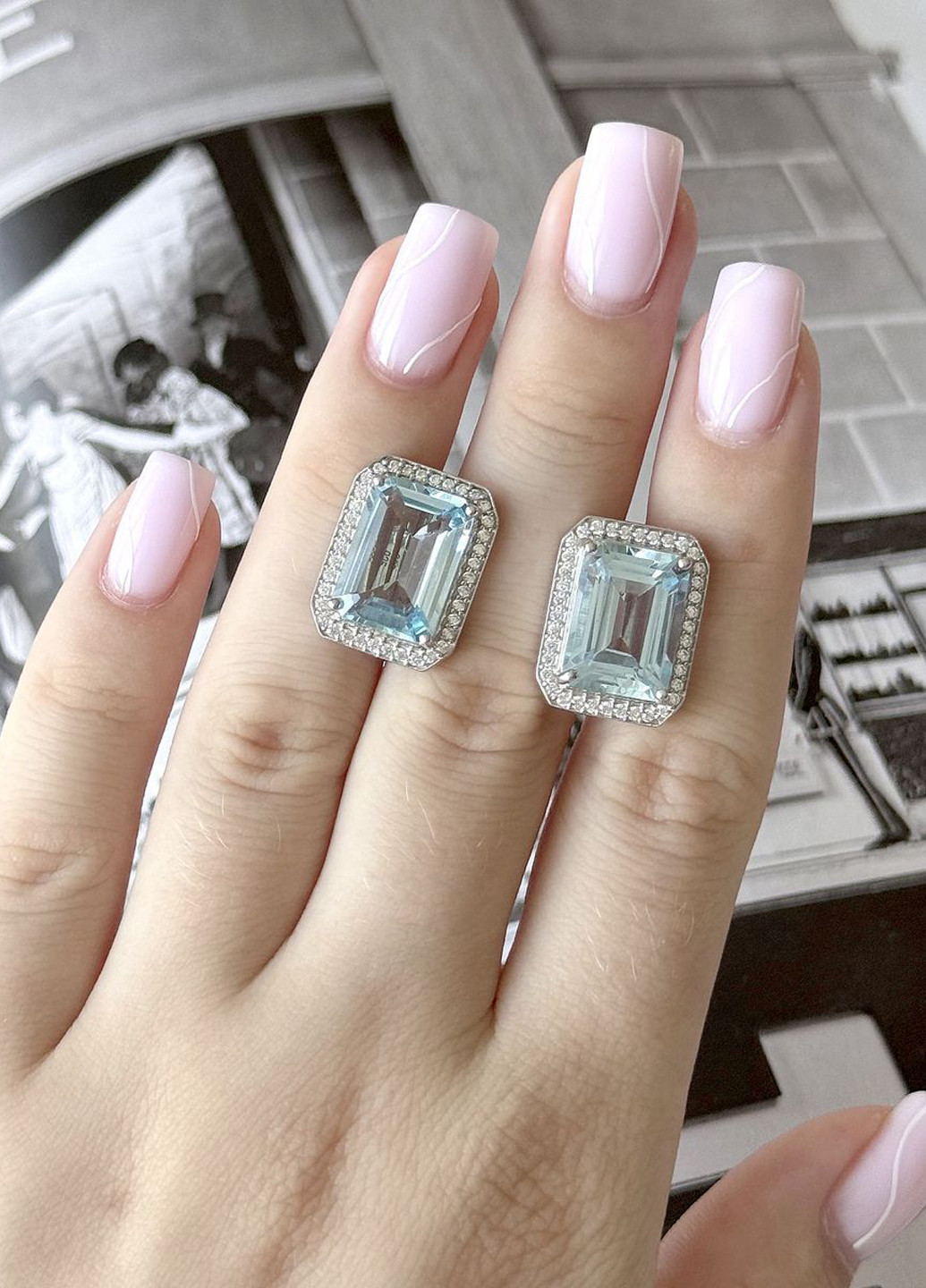 Сережки Silver Flame (301048183)