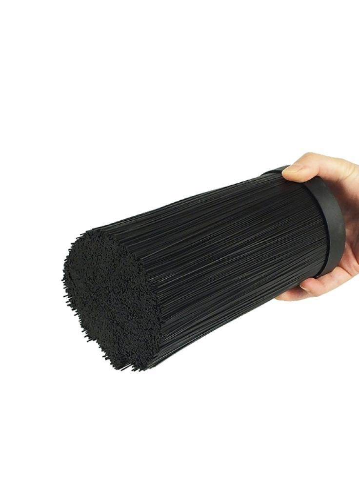 Набор ножей Acida с подставкой 6 предметов Grey (11288) Kela чёрные,