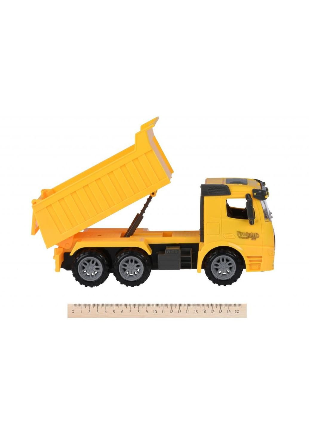 Спецтехника инерционный Truck Самосвал желтый (98-611Ut-1) Same Toy (254075230)