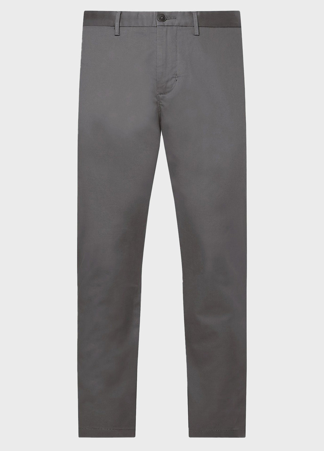 Серые кэжуал демисезонные прямые брюки Tommy Hilfiger