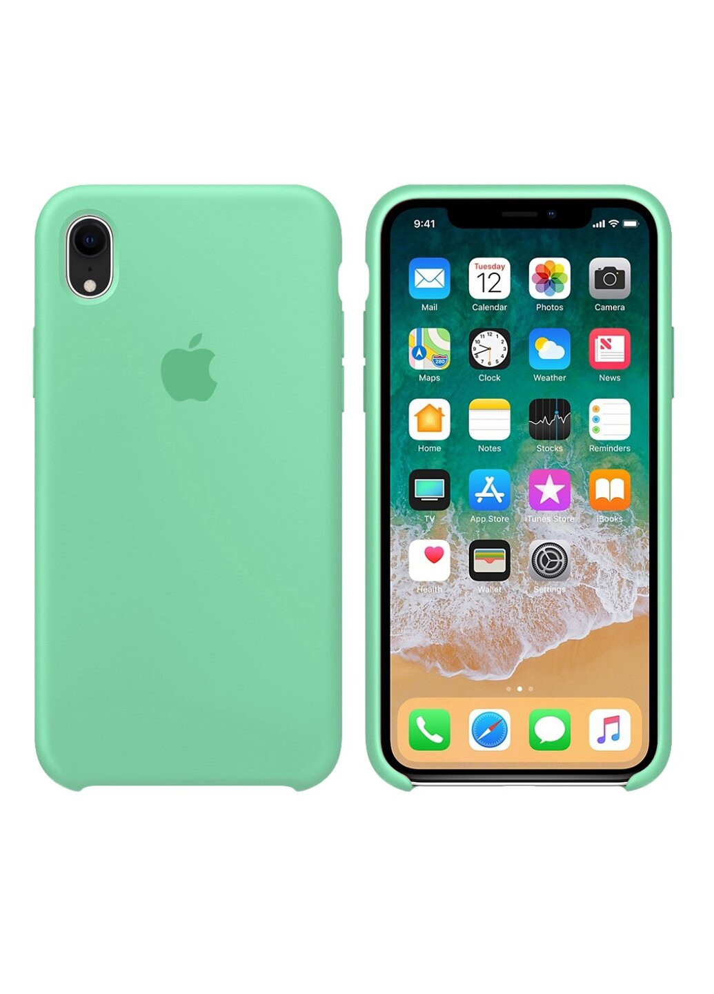Чохол Silicone case for iPhone XR Spearmint Apple (220821734)