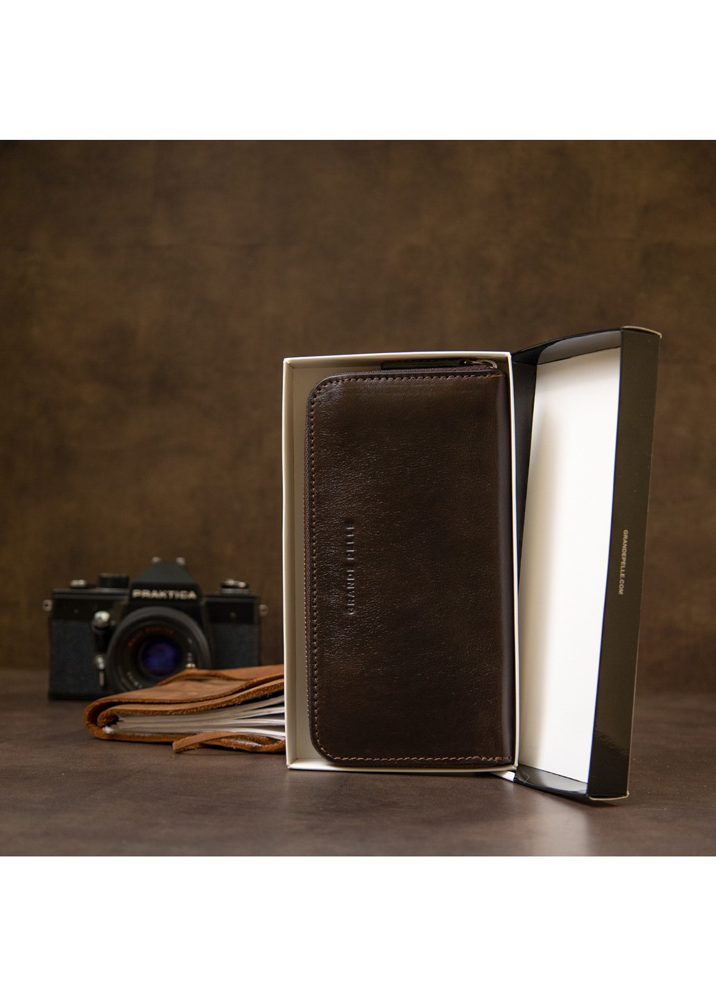 Кожаное портмоне Grande Pelle (252059203)