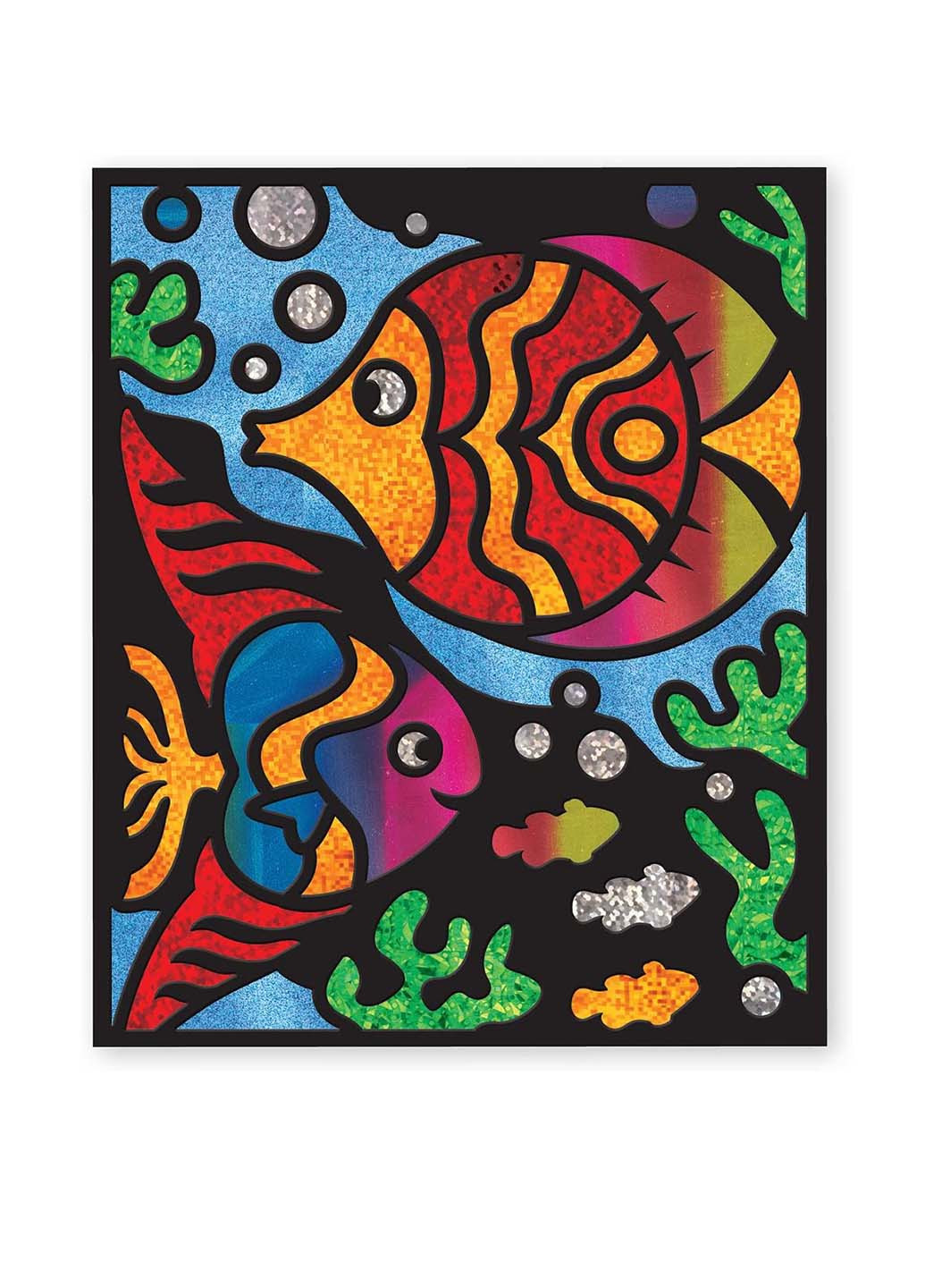 Набор для творчества Разноцветная гравюра, 25,5х3х23 см Melissa & Doug (251317778)
