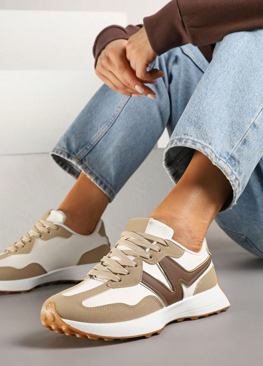 Кроссовки SHEIN комбинированные демисезоны (366090701)