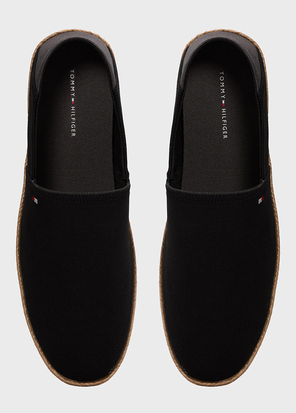 чорні еспадрилі Tommy Hilfiger колор блок (346698031)