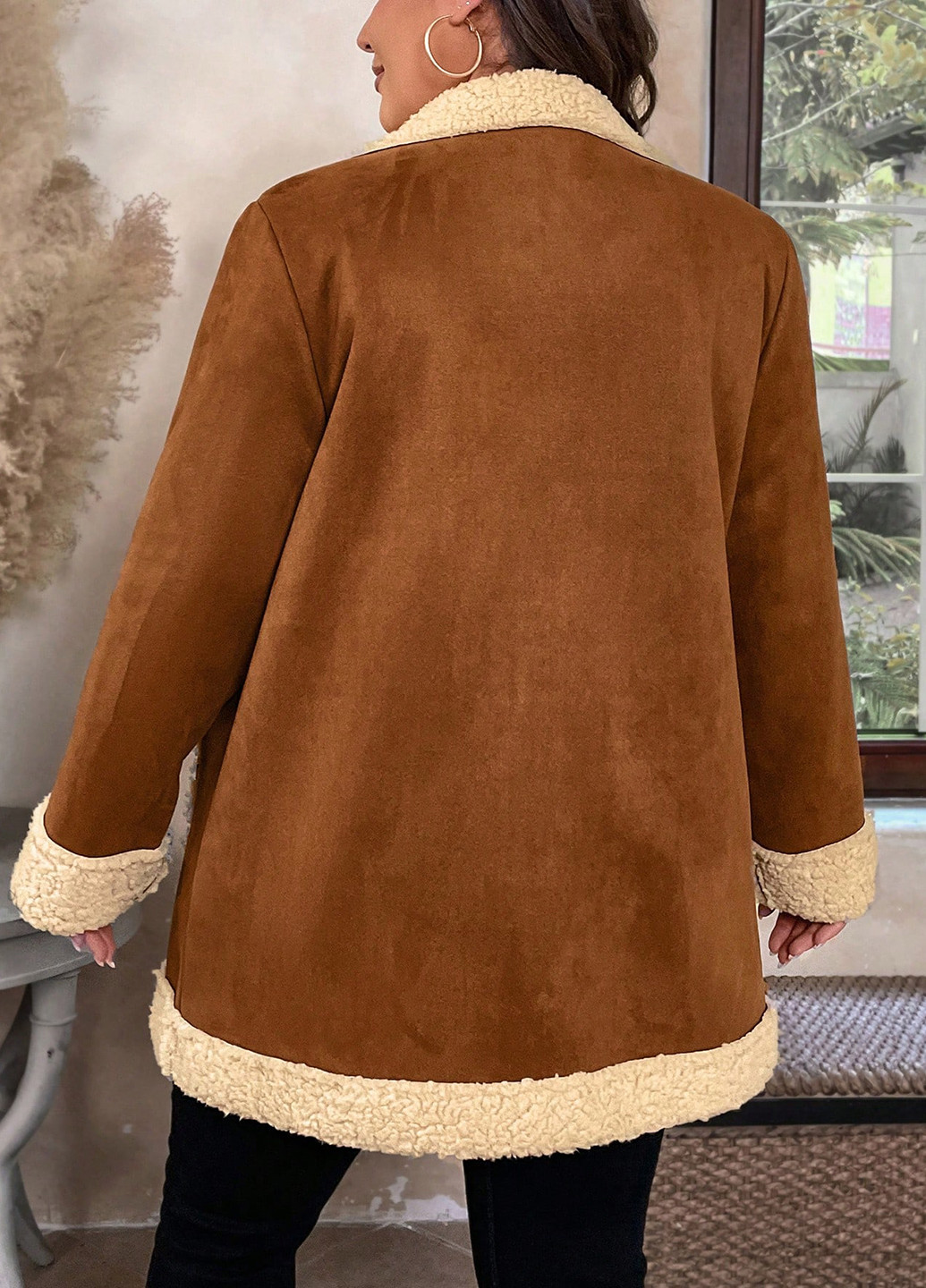 Охра зимня куртка куртка-піджак SHEIN