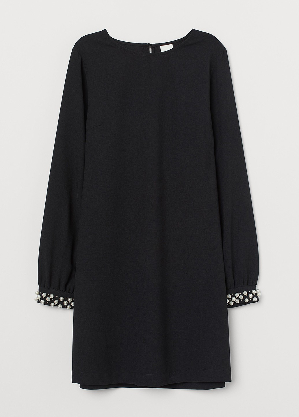 Чорна кежуал сукня а-силует H&M однотонна