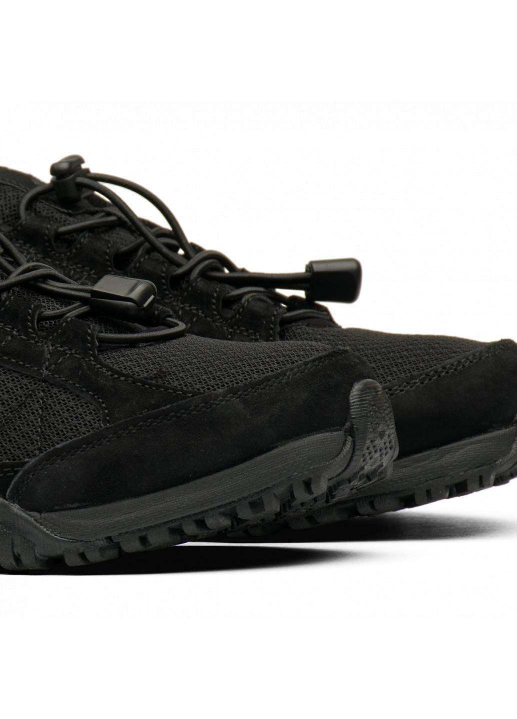Чорні Осінні треккинговые кроссовки 20214-black HikeUp
