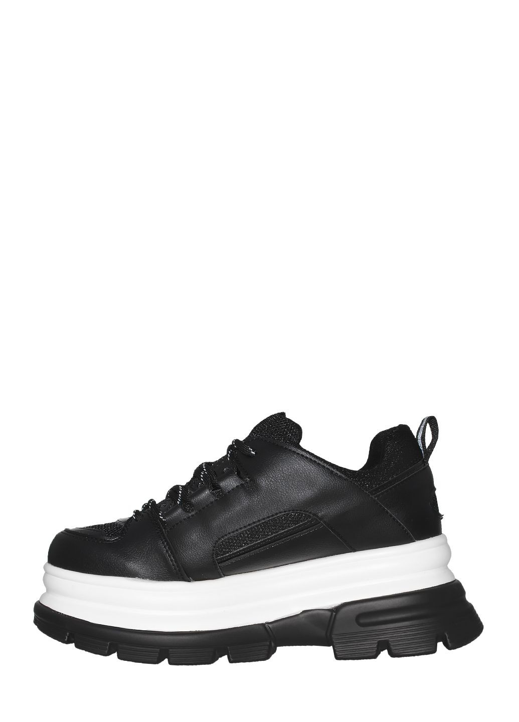 Черные демисезонные кроссовки 187-8 black Stilli