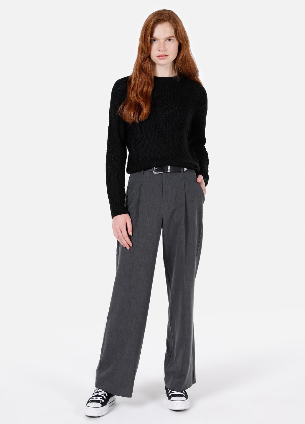 Черный демисезонный джемпер джемпер Colin's