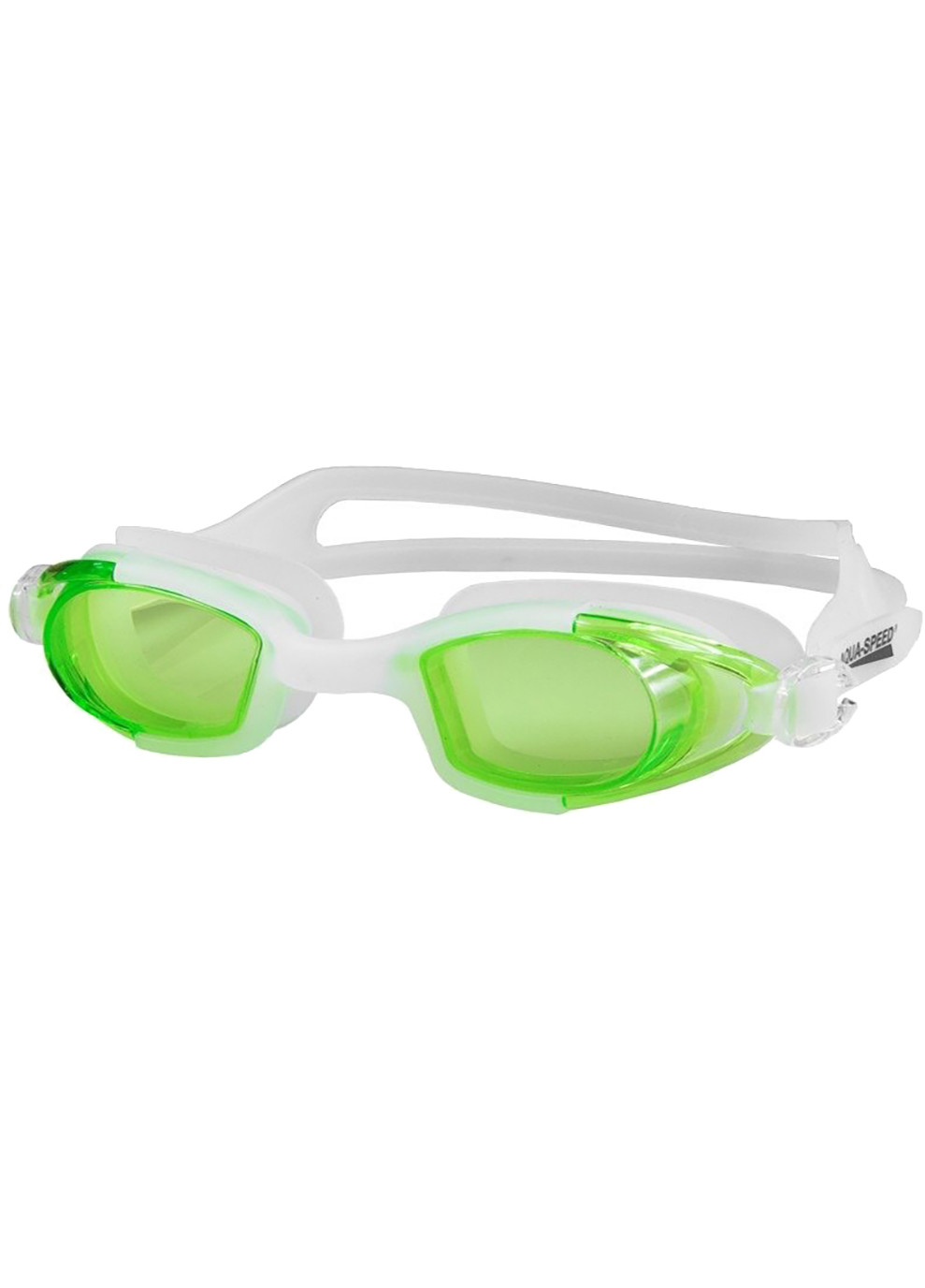 Очки для плавания MAREA JR 014-30 Бело-зеленые (5908217629418) Aqua Speed (254342997)