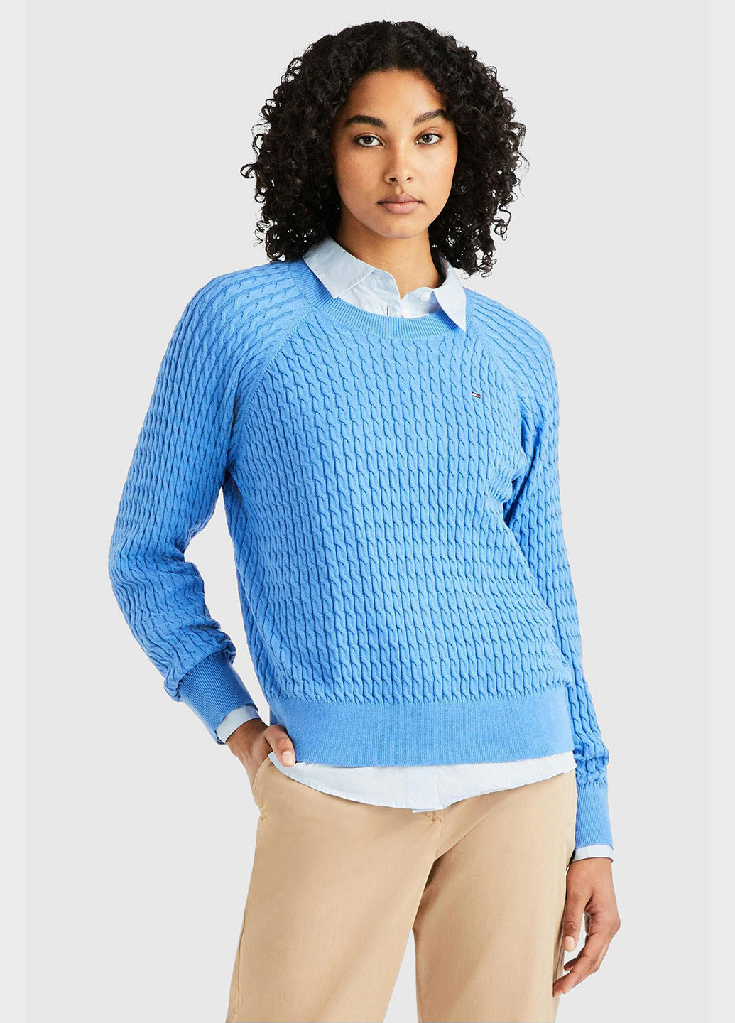 Блакитний демісезонний джемпер джемпер Tommy Hilfiger