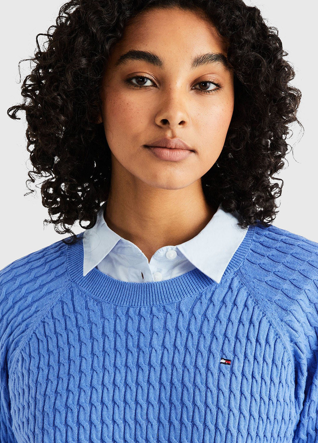 Блакитний демісезонний джемпер джемпер Tommy Hilfiger