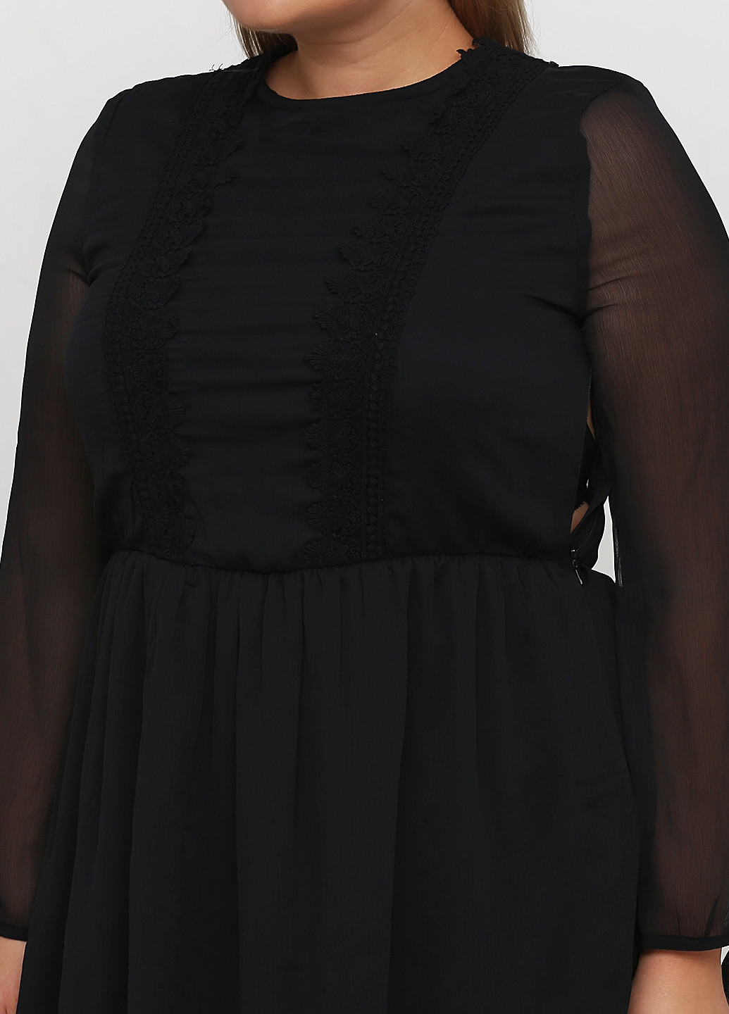 Чорна кежуал сукня бебі долл H&M однотонна