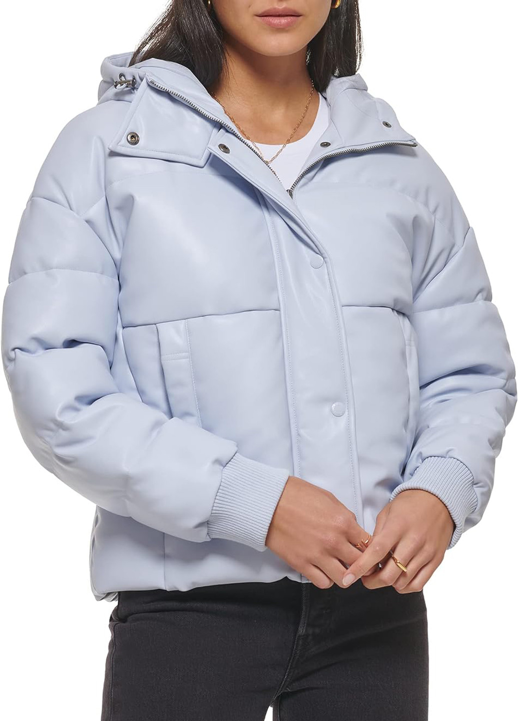 Голубая зимняя куртка Levi's