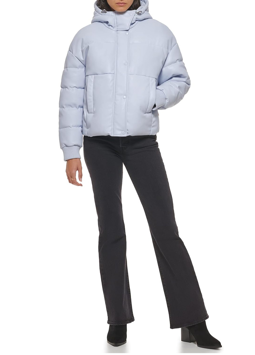 Голубая зимняя куртка Levi's