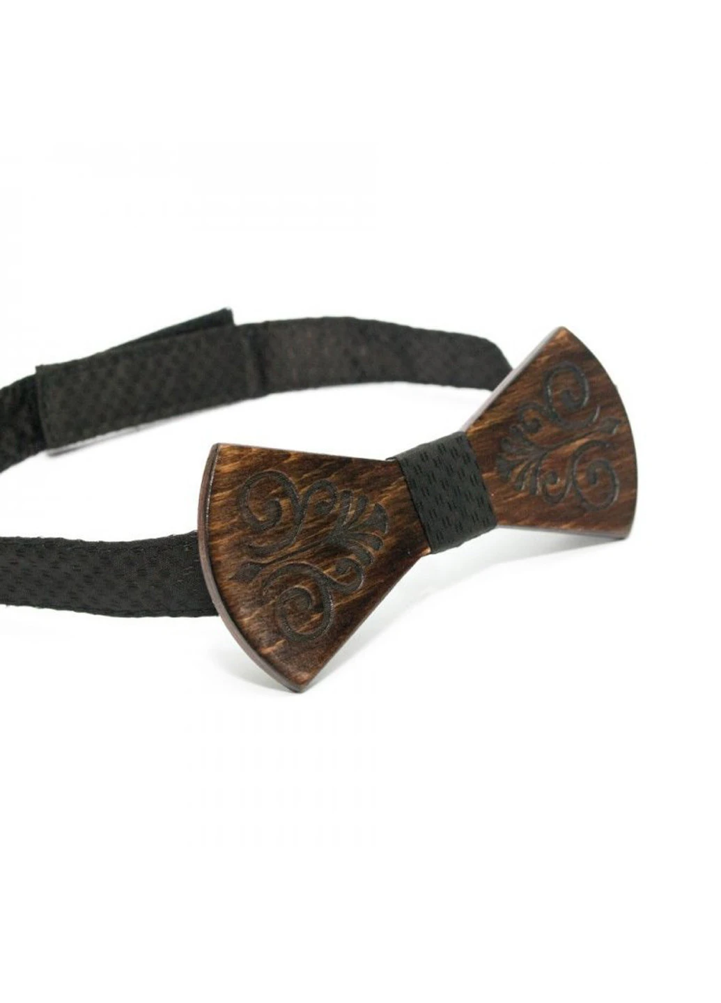 Деревянная Галстук-Бабочка 11,5х4,5 см GOFIN (193792642)