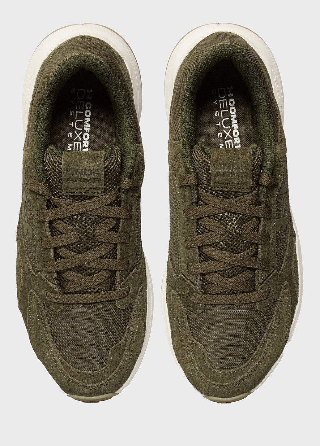Зелені Осінні кросівки Under Armour