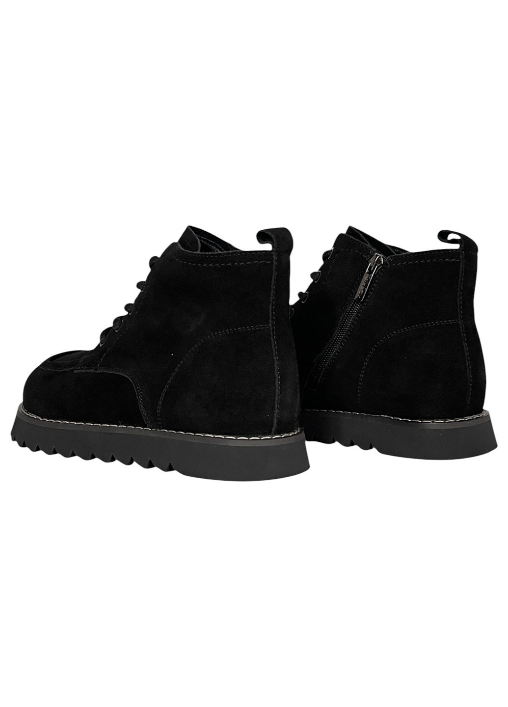 Зимние ботинки ALLSY со шнуровкой из натуральной замши