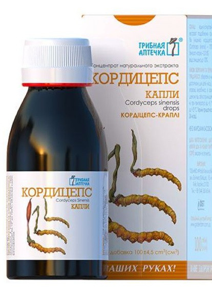 Кордицепс ФітоБіоТехнології краплі 100мл ФитоБиоТехнологии (256143691)