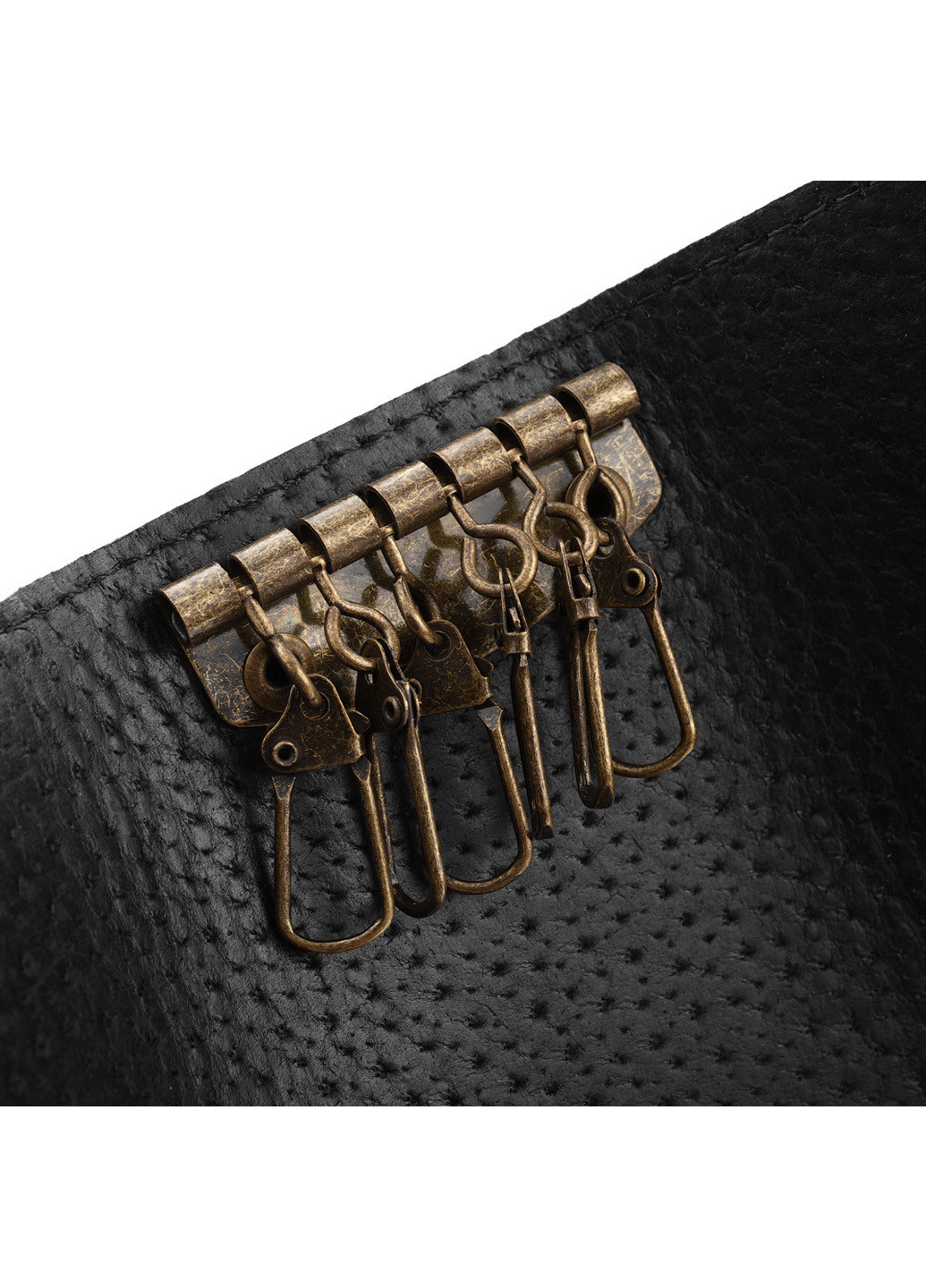Женская кожаная ключница 5х11,5х2 см DNK Leather (212705782)