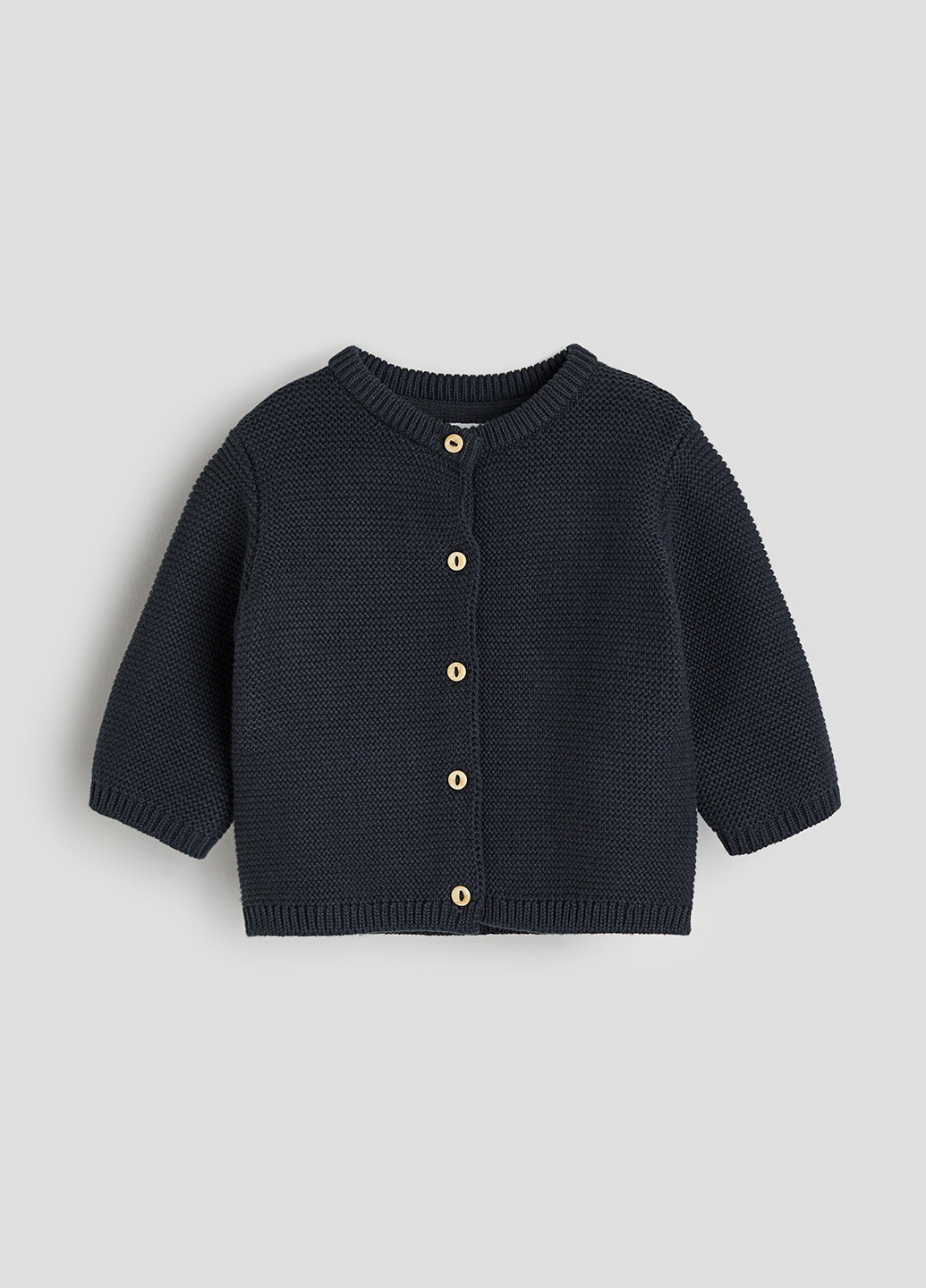 Темно-синий демисезонный кардиган H&M