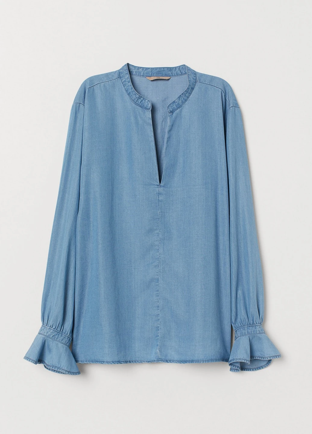 Голубая блуза H&M