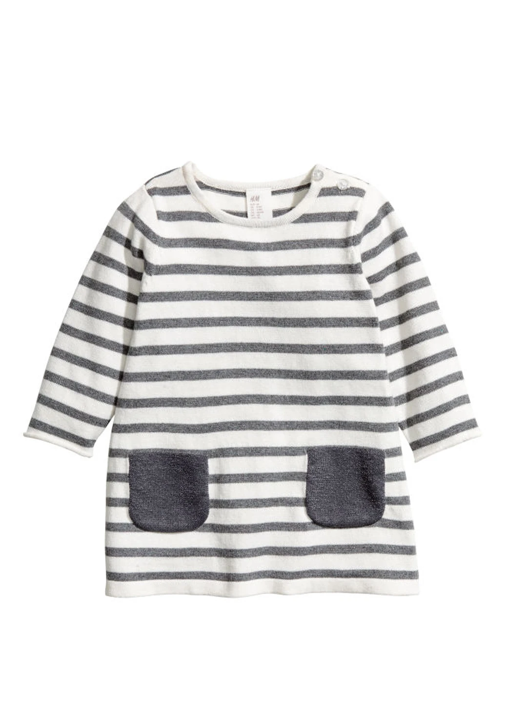 Комбинированное платье H&M (96011316)