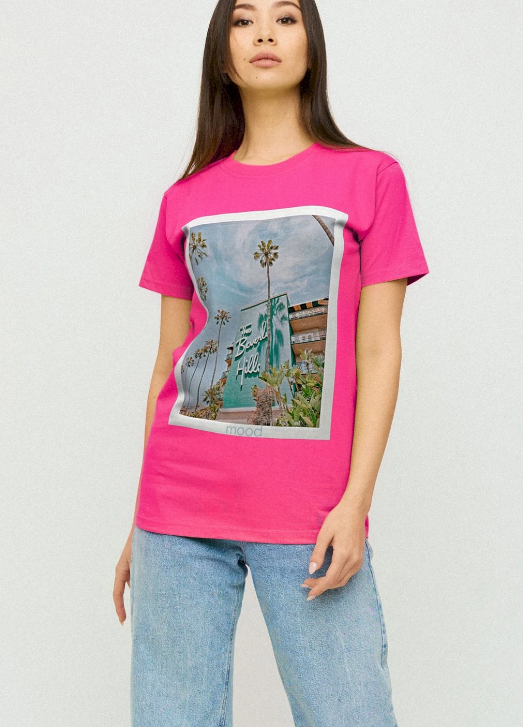 Футболка Boyfriend / air print / YAPPI - (237407550)