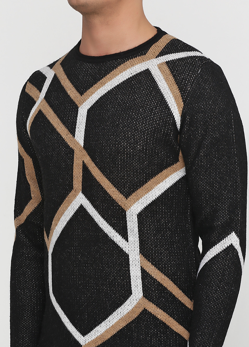 Черный демисезонный джемпер джемпер Eleven