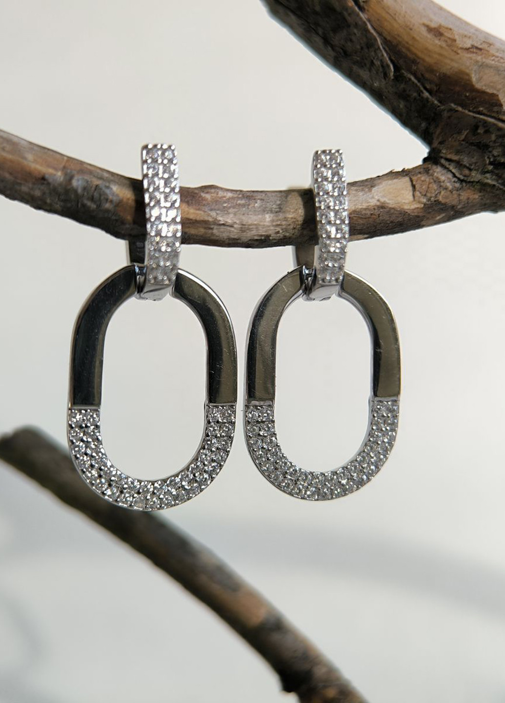 Сережки Silver Flame (354214509)