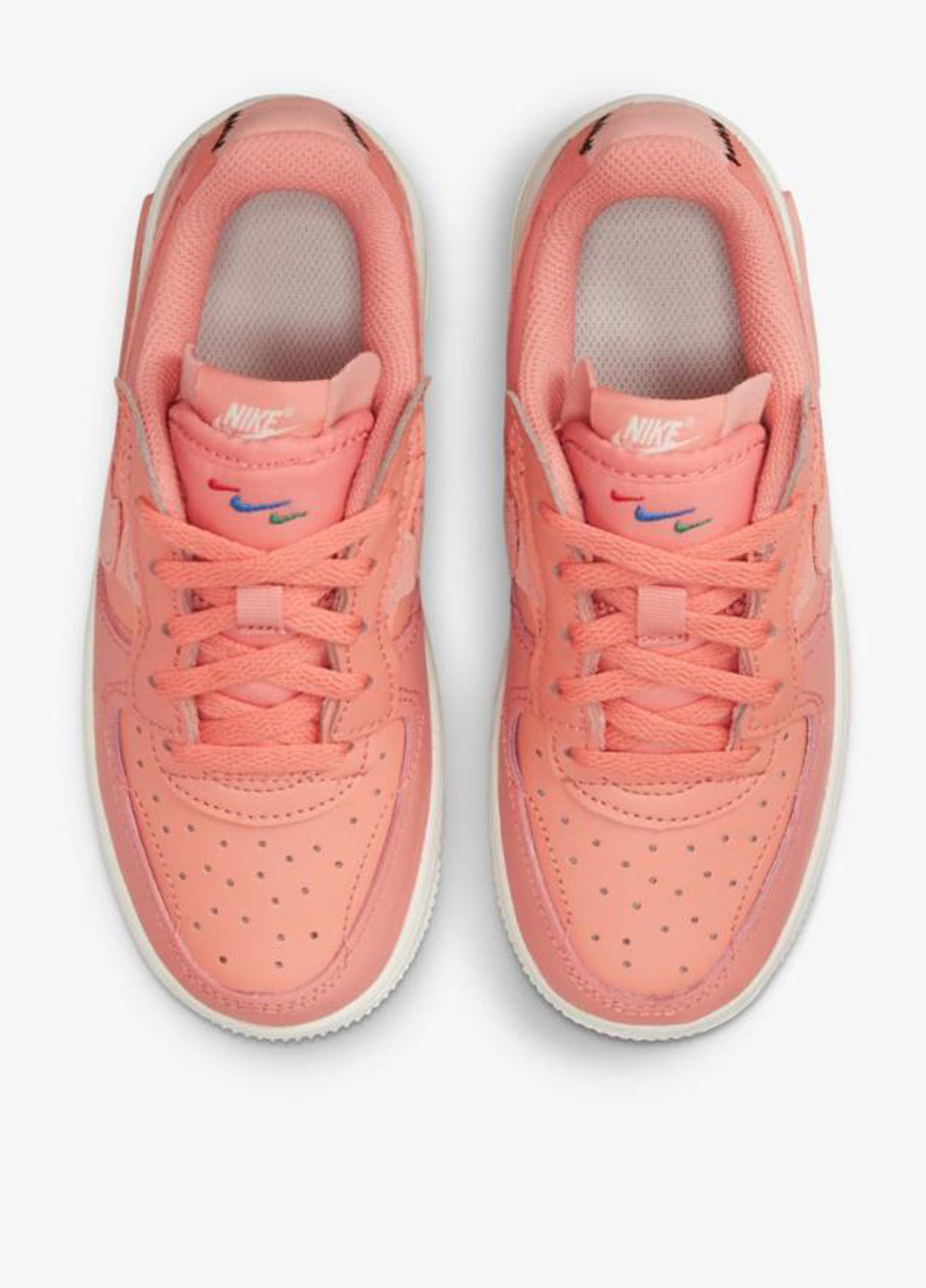 Коралловые демисезонные кроссовки force 1 fontanka (ps) do6146-801 Nike FORCE 1 FONTANKA (PS)
