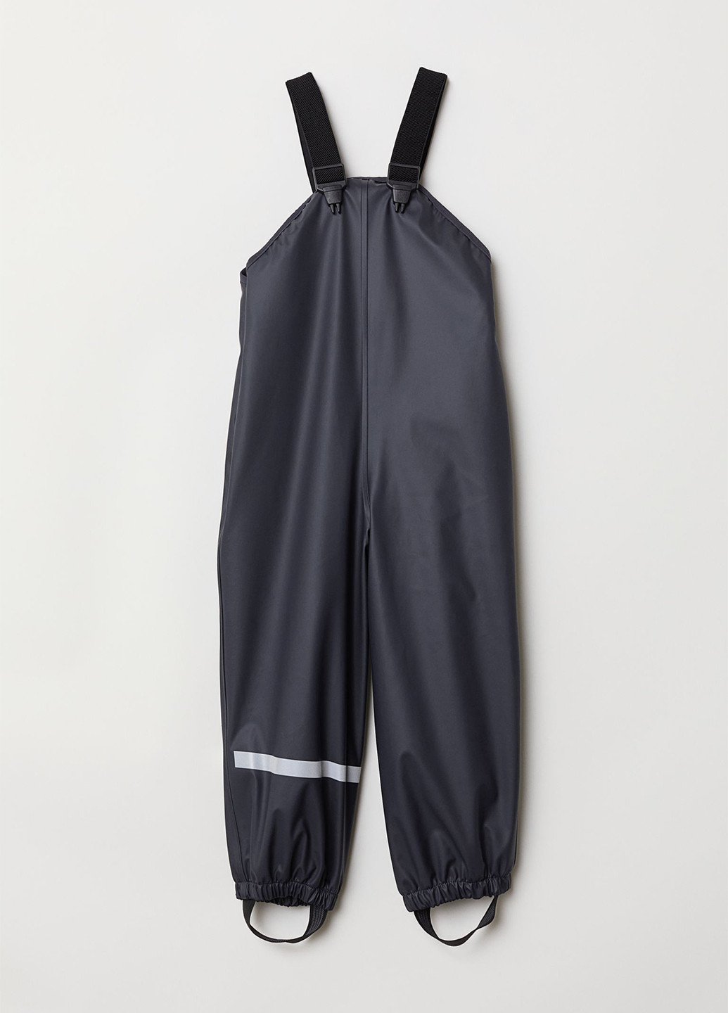 Комбинезон H&M комбинезон-брюки однотонный тёмно-синий спортивный полиэстер